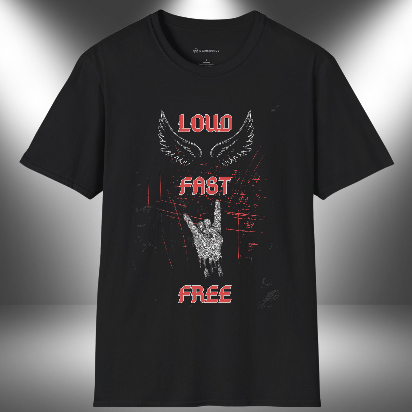 LOUD - FAST - FREE | T-SHIRT - 7 colors - 9 sizes