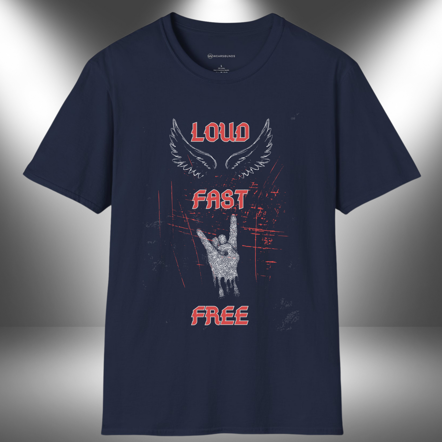 LOUD - FAST - FREE | T-SHIRT - 7 colors - 9 sizes