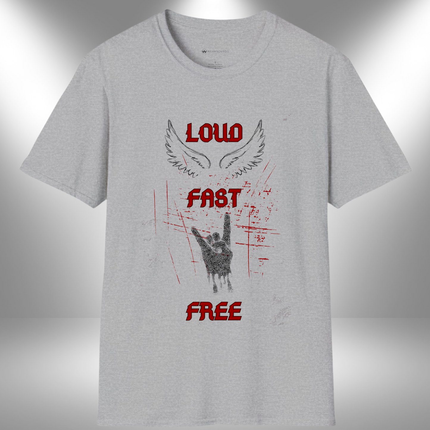 LOUD - FAST - FREE | T-SHIRT - 7 colors - 9 sizes