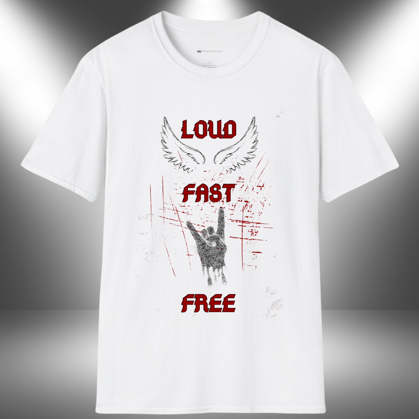 LOUD - FAST - FREE | T-SHIRT - 7 colors - 9 sizes