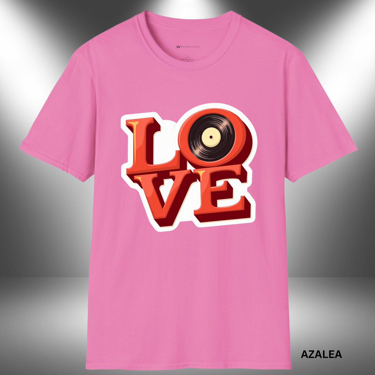 L O V E - (VINYL)  | T-SHIRT - 7 colors - 9 sizes
