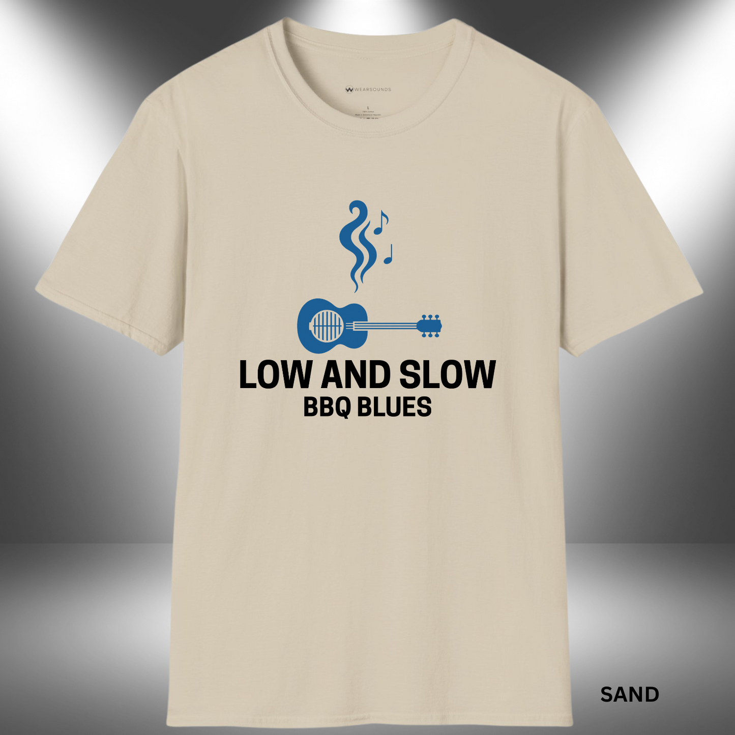 LOW AND SLOW BBQ BLUES       | T-SHIRT - 7 colors - 9 sizes