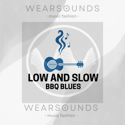 LOW AND SLOW BBQ BLUES       | T-SHIRT - 7 colors - 9 sizes