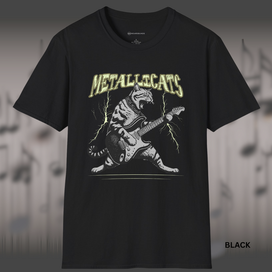 MEOW METAL        | T-SHIRT - 5 colors - 9 sizes