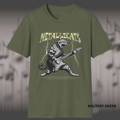 MEOW METAL        | T-SHIRT - 5 colors - 9 sizes