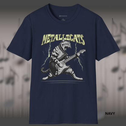 MEOW METAL        | T-SHIRT - 5 colors - 9 sizes