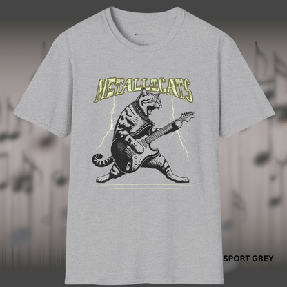 MEOW METAL        | T-SHIRT - 5 colors - 9 sizes