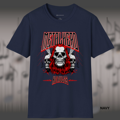 METALHEAD - NO RULES        | T-SHIRT - 7 colors - 9 sizes