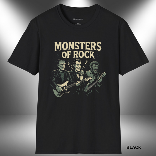 MONSTERS OF ROCK      | T-SHIRT - 3 colors - 9 sizes