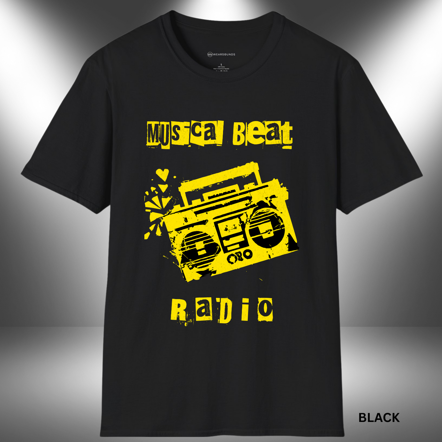 MUSICAL BEAT RADIO        | T-SHIRT - 5 colors - 9 sizes