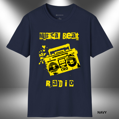 MUSICAL BEAT RADIO        | T-SHIRT - 5 colors - 9 sizes