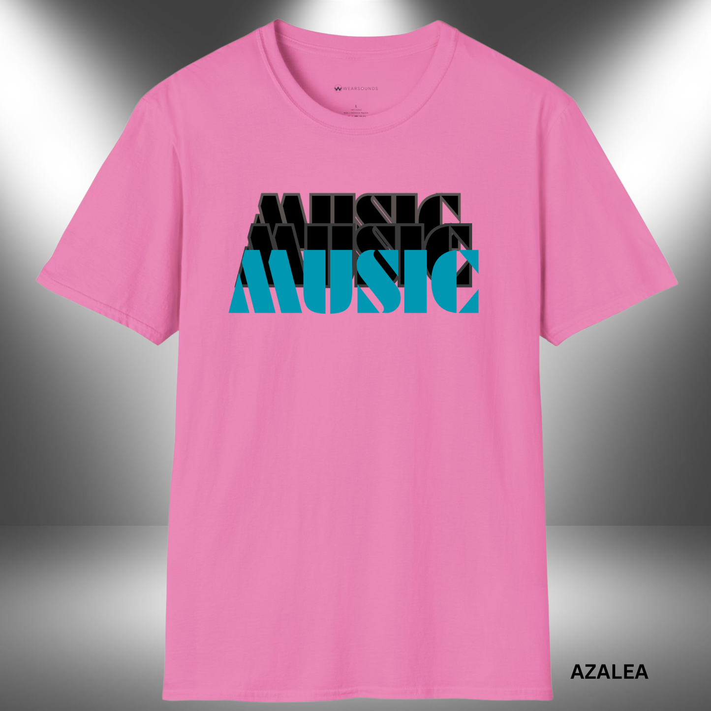 MUSIC TEE     | T-SHIRT - 7 colors - 9 sizes | Music Graphic Tee for Musicians & Music Lovers