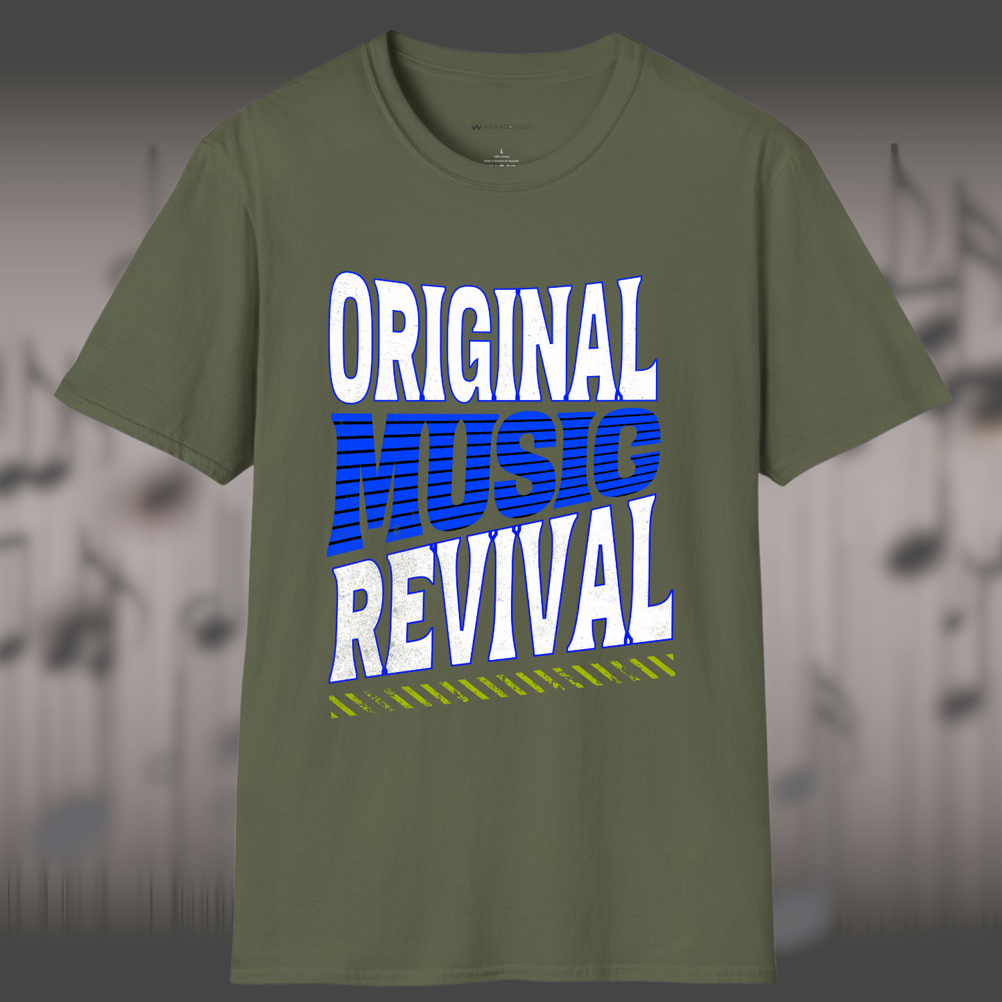 ORIGINAL MUSIC REVIVAL | T-SHIRT - 7 colors - 9 sizes