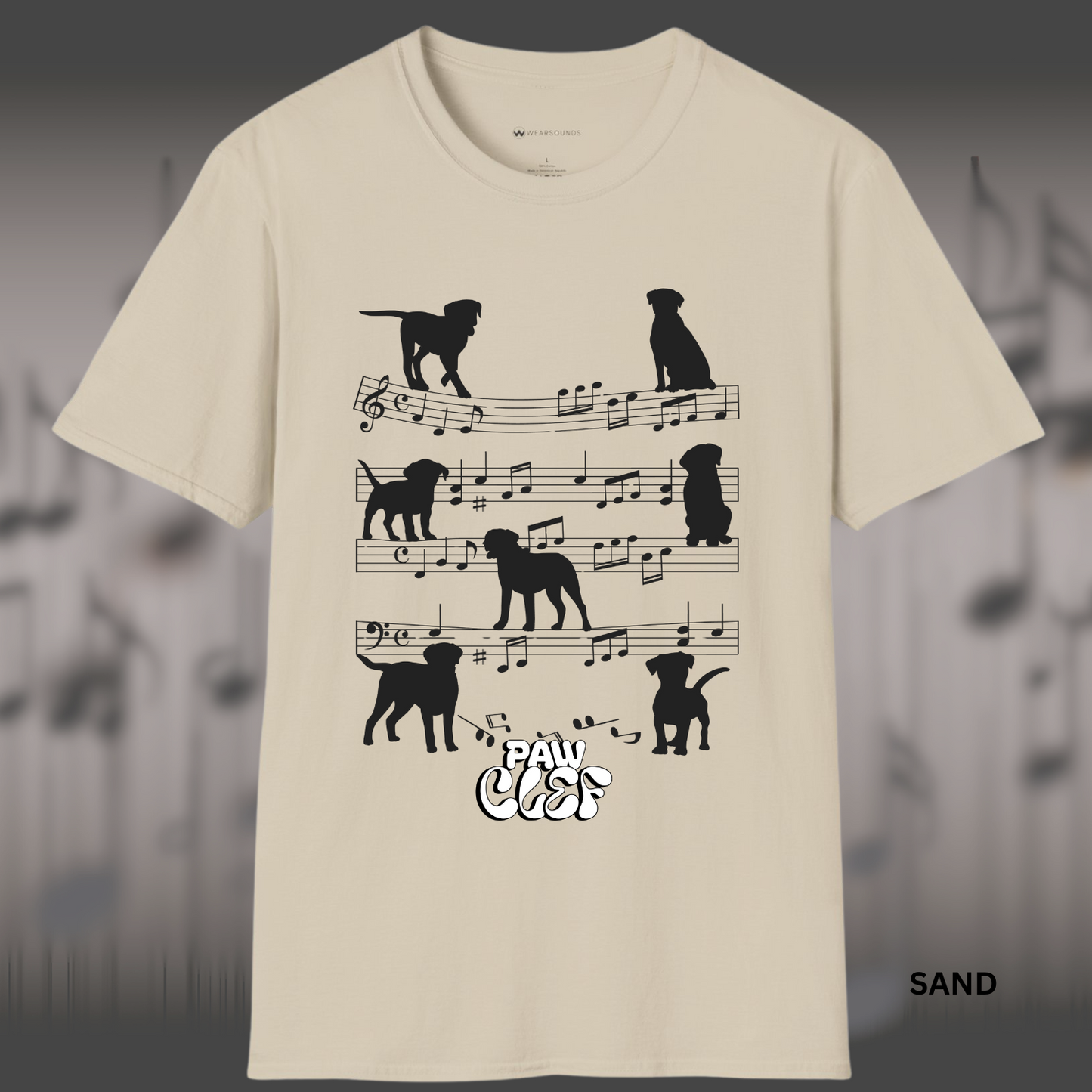 PAW CLEF      | T-SHIRT - 7 colors - 9 sizes