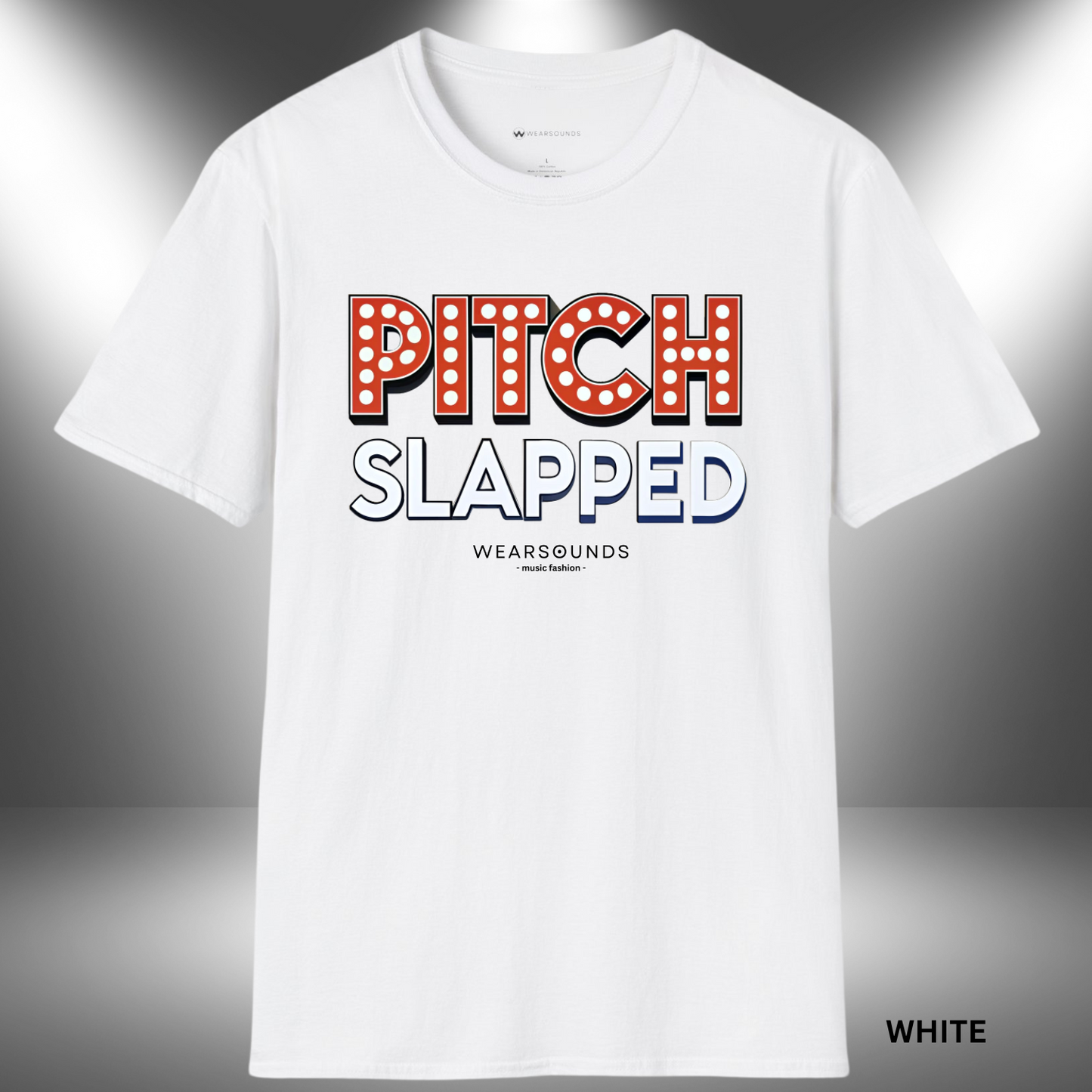 PITCH SLAPPED        | T-SHIRT - 7 colors - 9 sizes | Ready to turn heads and raise eyebrows? Add this showstopper to your collection and let your voice — and your wit — shine.