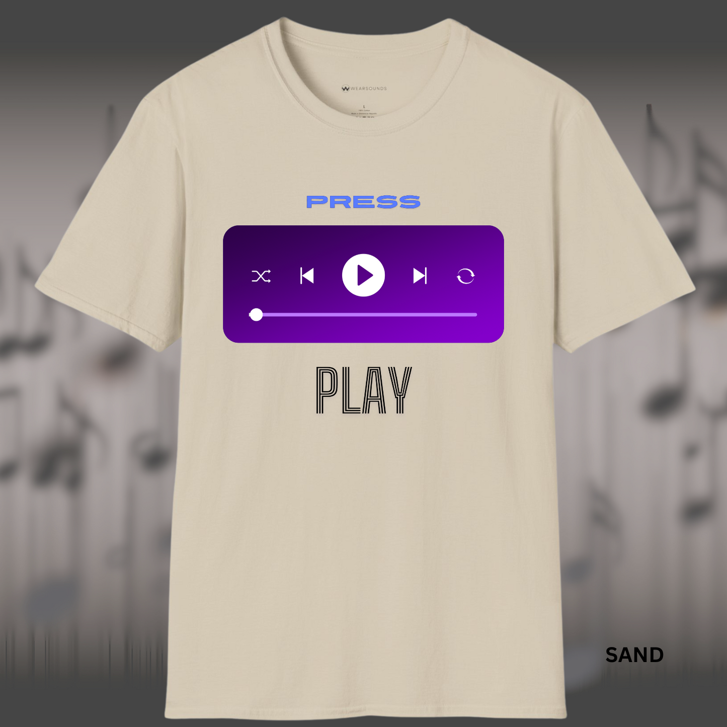 PRESS PLAY | T-SHIRT - 7 colors - 9 sizes