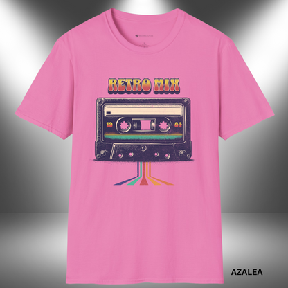 RETRO MIX  CASSETTE TAPE       | T-SHIRT - 7 colors - 9 sizes