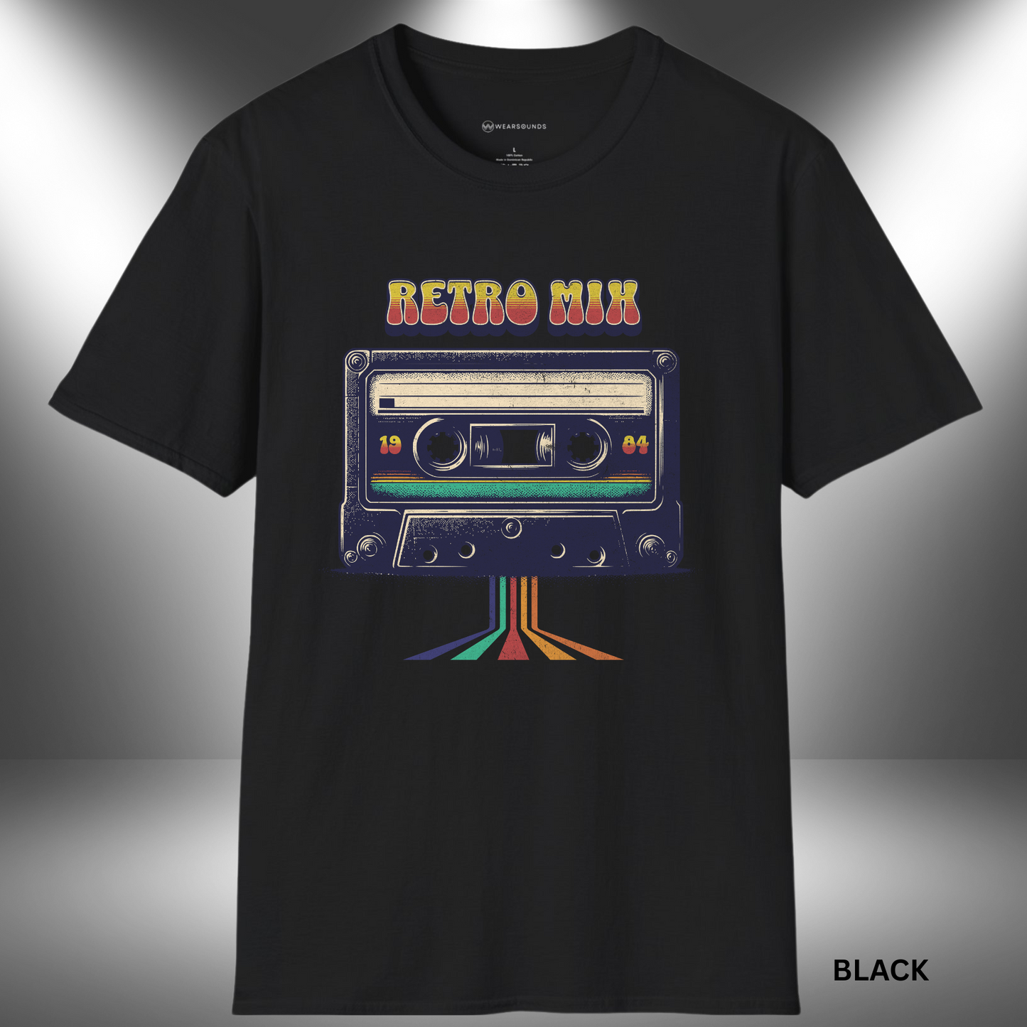 RETRO MIX  CASSETTE TAPE       | T-SHIRT - 7 colors - 9 sizes