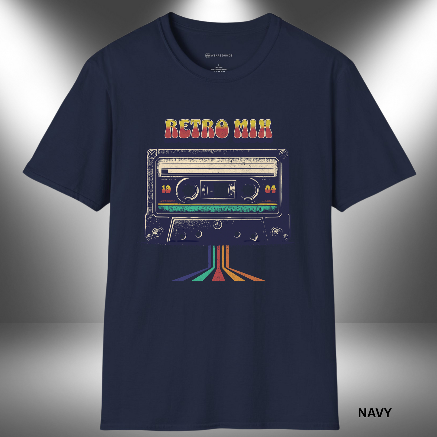 RETRO MIX  CASSETTE TAPE       | T-SHIRT - 7 colors - 9 sizes