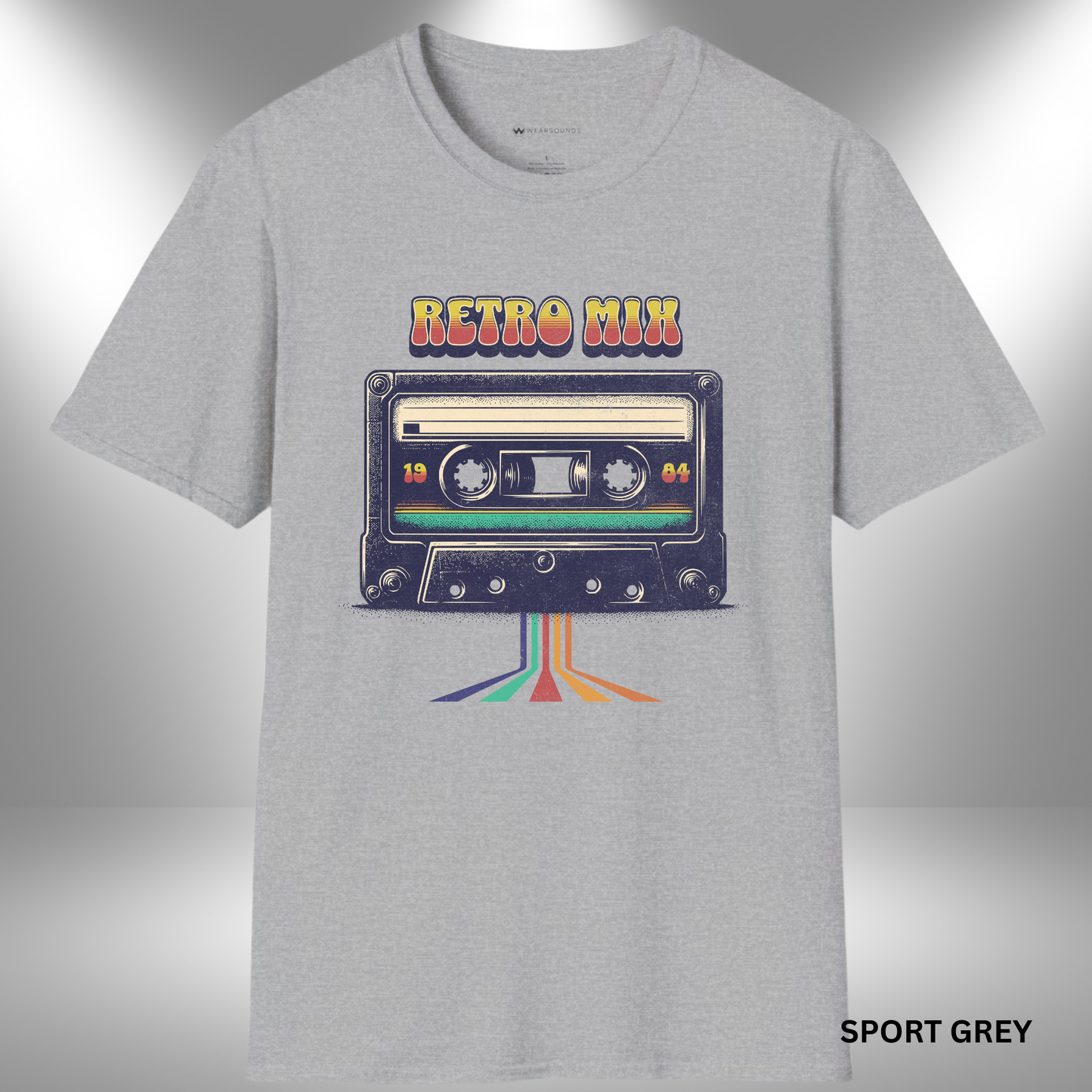 RETRO MIX  CASSETTE TAPE       | T-SHIRT - 7 colors - 9 sizes