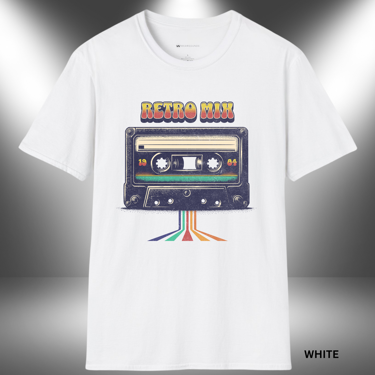 RETRO MIX  CASSETTE TAPE       | T-SHIRT - 7 colors - 9 sizes
