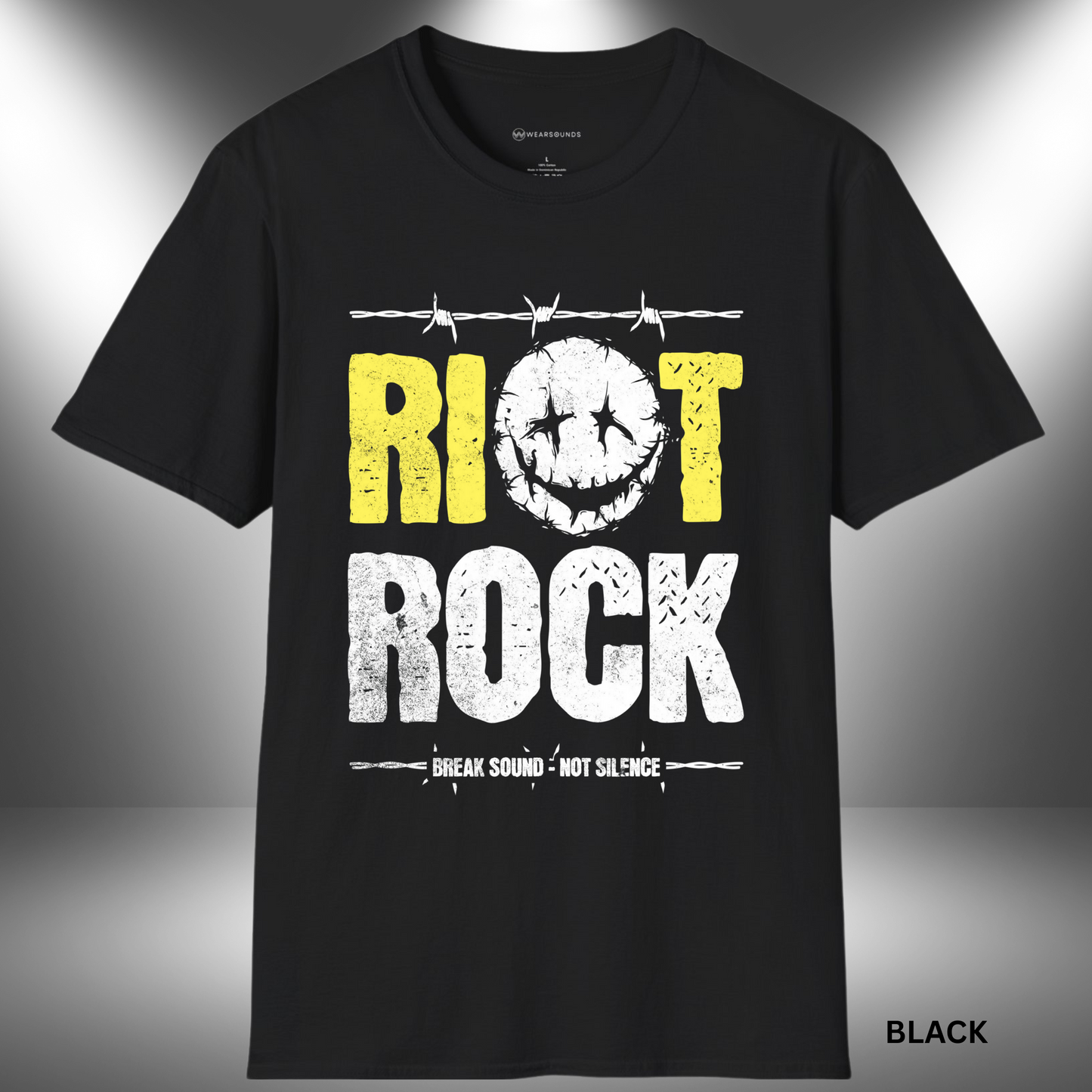 RIOT ROCK        | T-SHIRT - 5 colors - 9 sizes