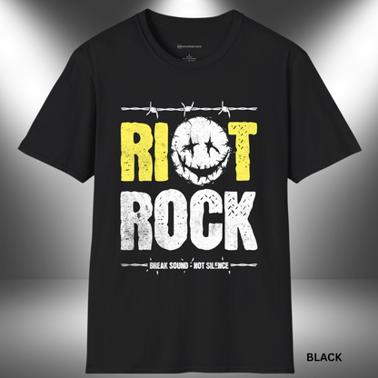 RIOT ROCK        | T-SHIRT - 5 colors - 9 sizes