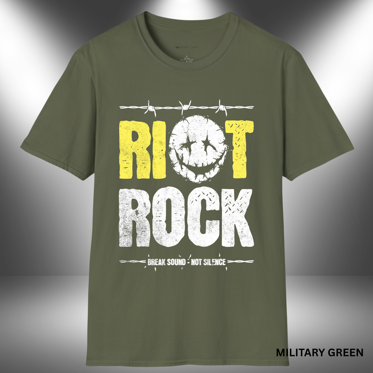 RIOT ROCK        | T-SHIRT - 5 colors - 9 sizes