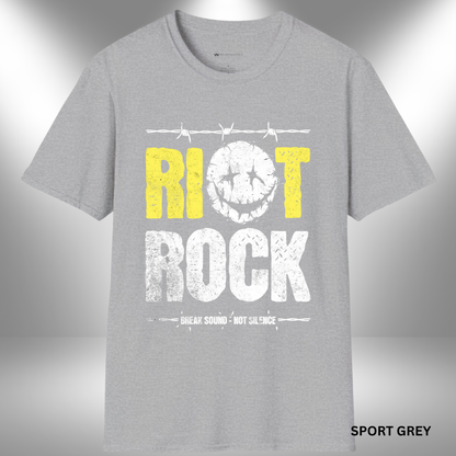 RIOT ROCK        | T-SHIRT - 5 colors - 9 sizes