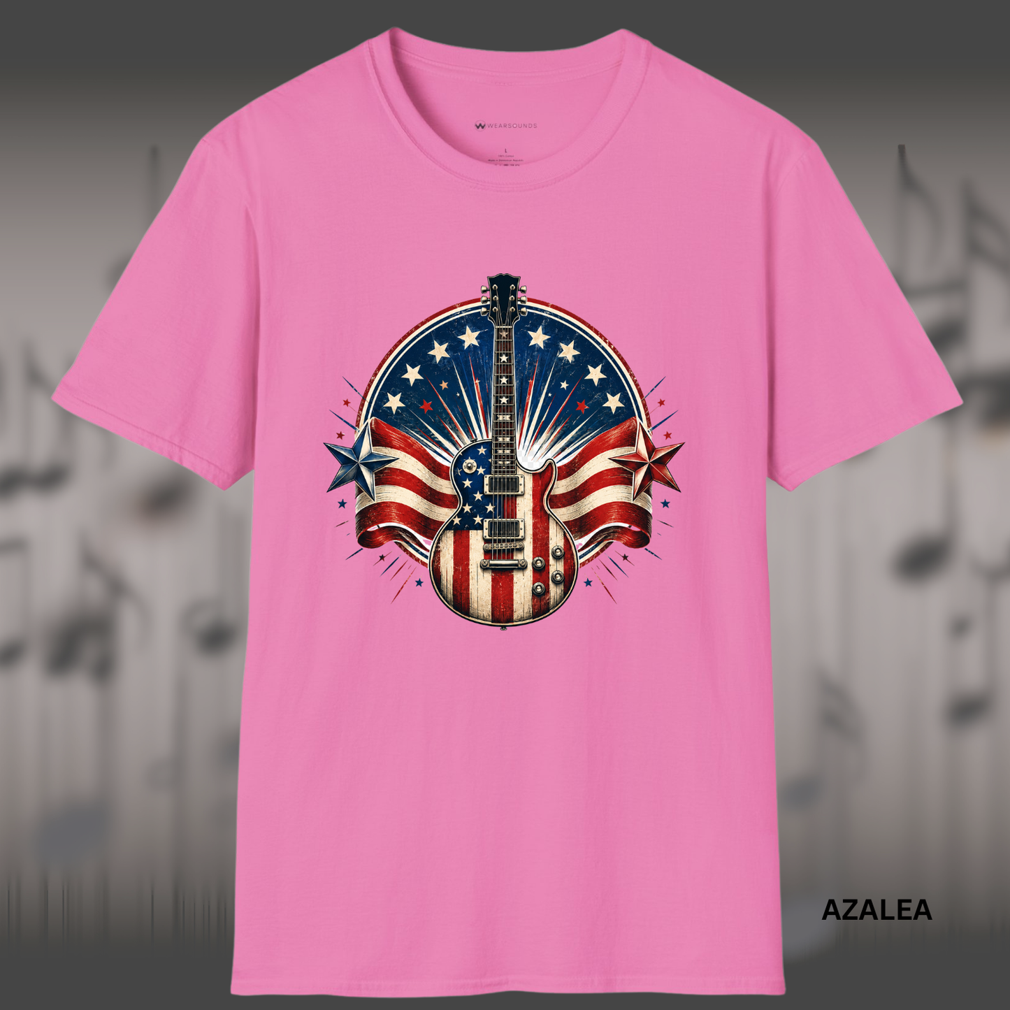 ROCKING AMERICA     | T-SHIRT - 7 colors - 9 sizes |