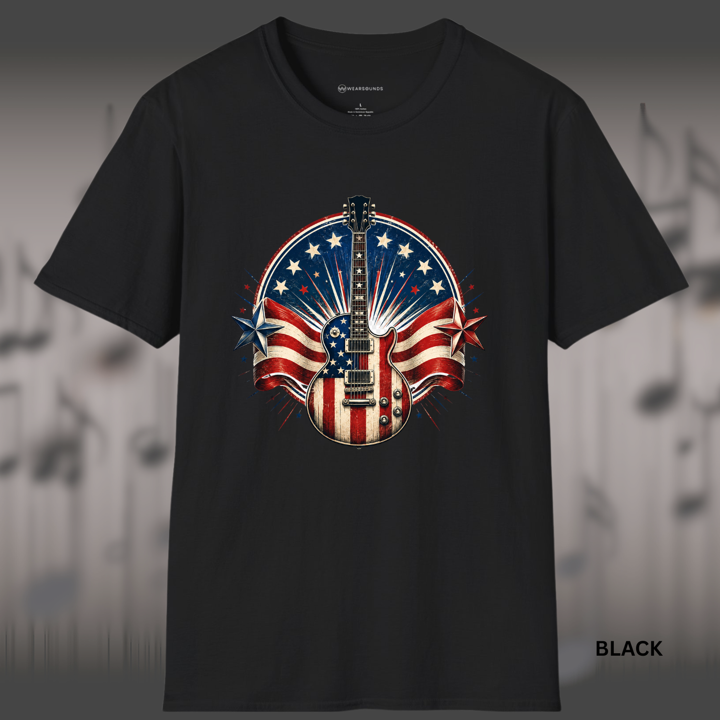 ROCKING AMERICA     | T-SHIRT - 7 colors - 9 sizes |