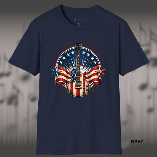 ROCKING AMERICA     | T-SHIRT - 7 colors - 9 sizes |