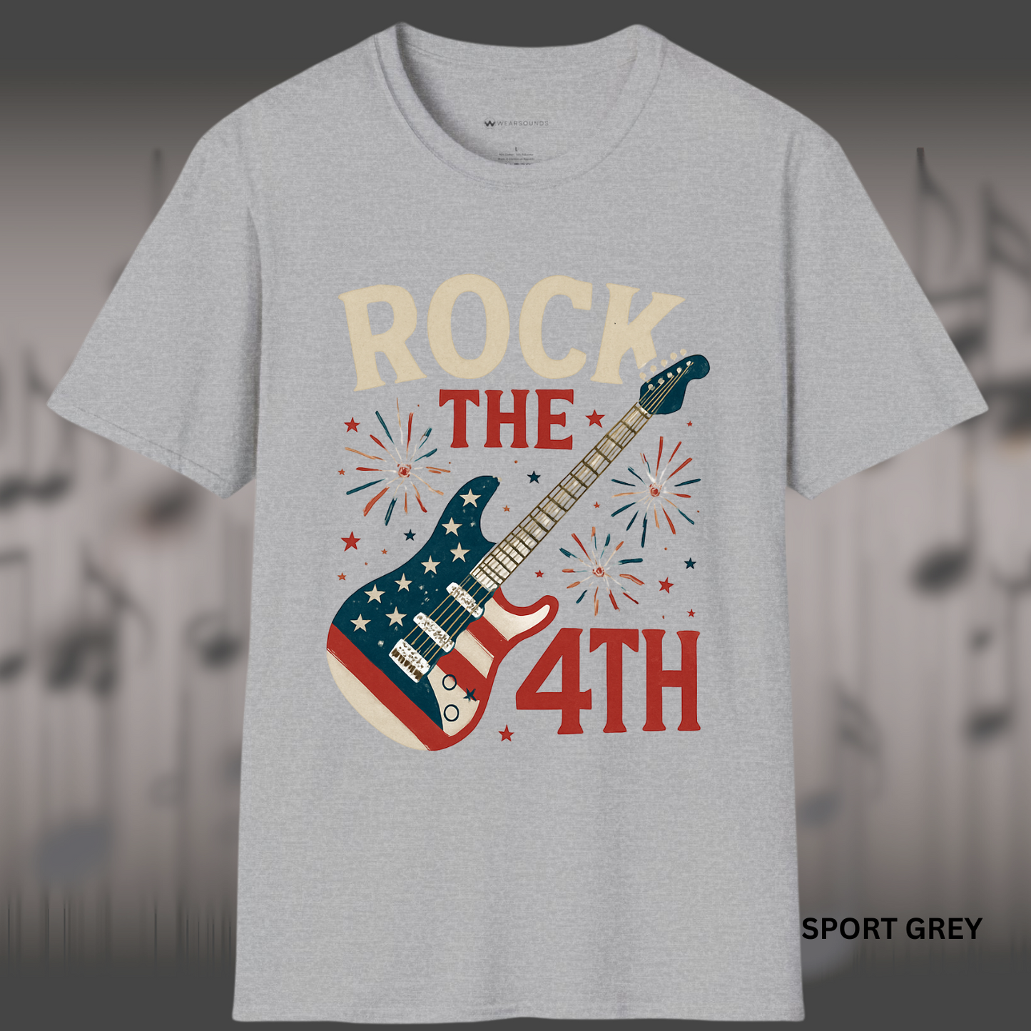 ROCK THE 4th (Gold)       | T-SHIRT - Limited Colors - 9 Sizes