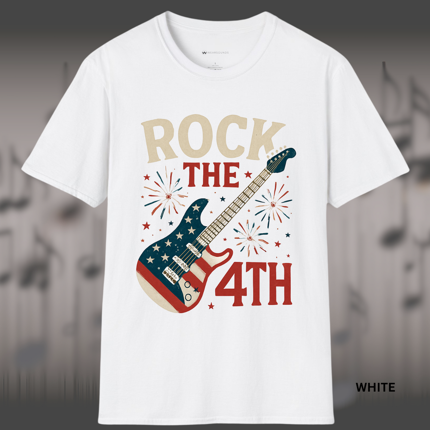ROCK THE 4th (Gold)       | T-SHIRT - Limited Colors - 9 Sizes