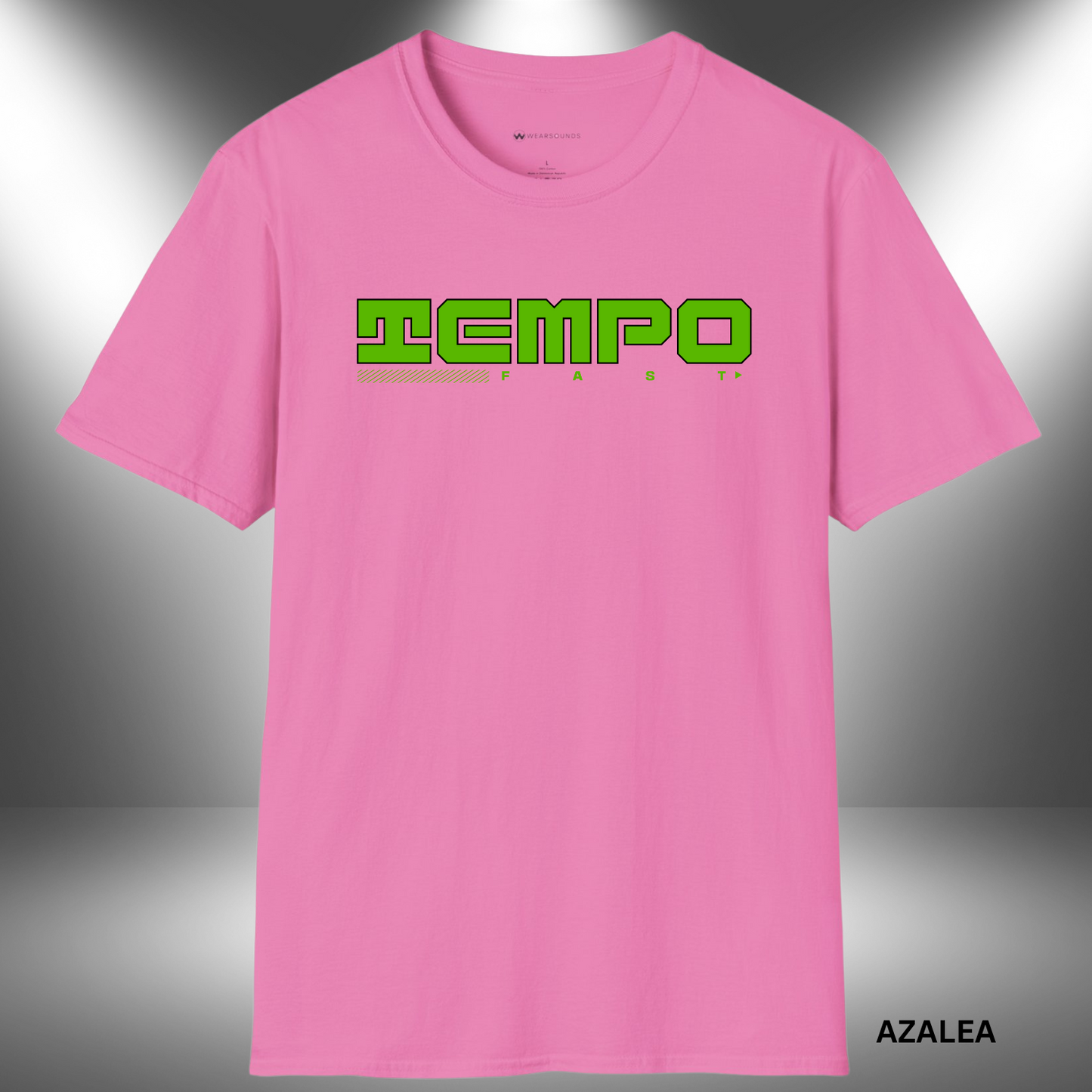 TEMPO:  FAST      | T-SHIRT - 7 colors - 9 sizes | Feel the rush. Embrace the pace. Go fast, stay loud—grab yours now.