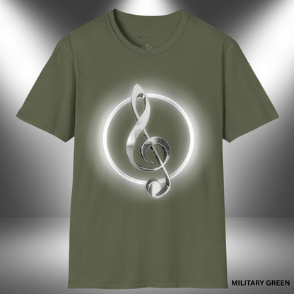 TREBLE CLEF SHADOW | T-SHIRT - 7 colors - 9 sizes