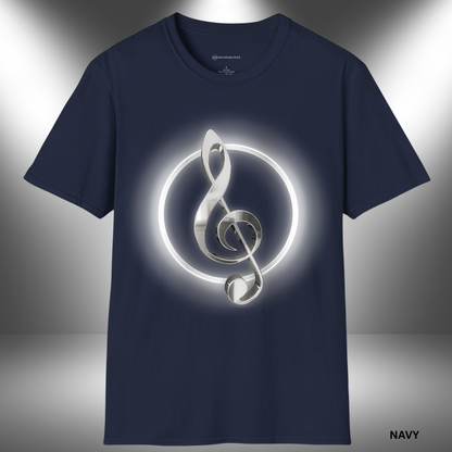 TREBLE CLEF SHADOW | T-SHIRT - 7 colors - 9 sizes