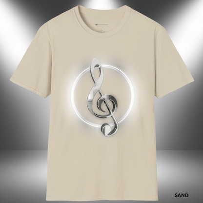 TREBLE CLEF SHADOW | T-SHIRT - 7 colors - 9 sizes