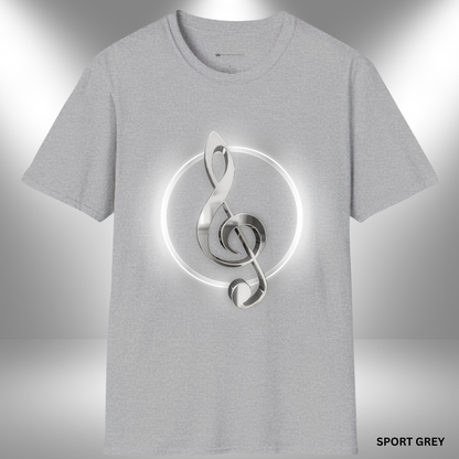 TREBLE CLEF SHADOW | T-SHIRT - 7 colors - 9 sizes