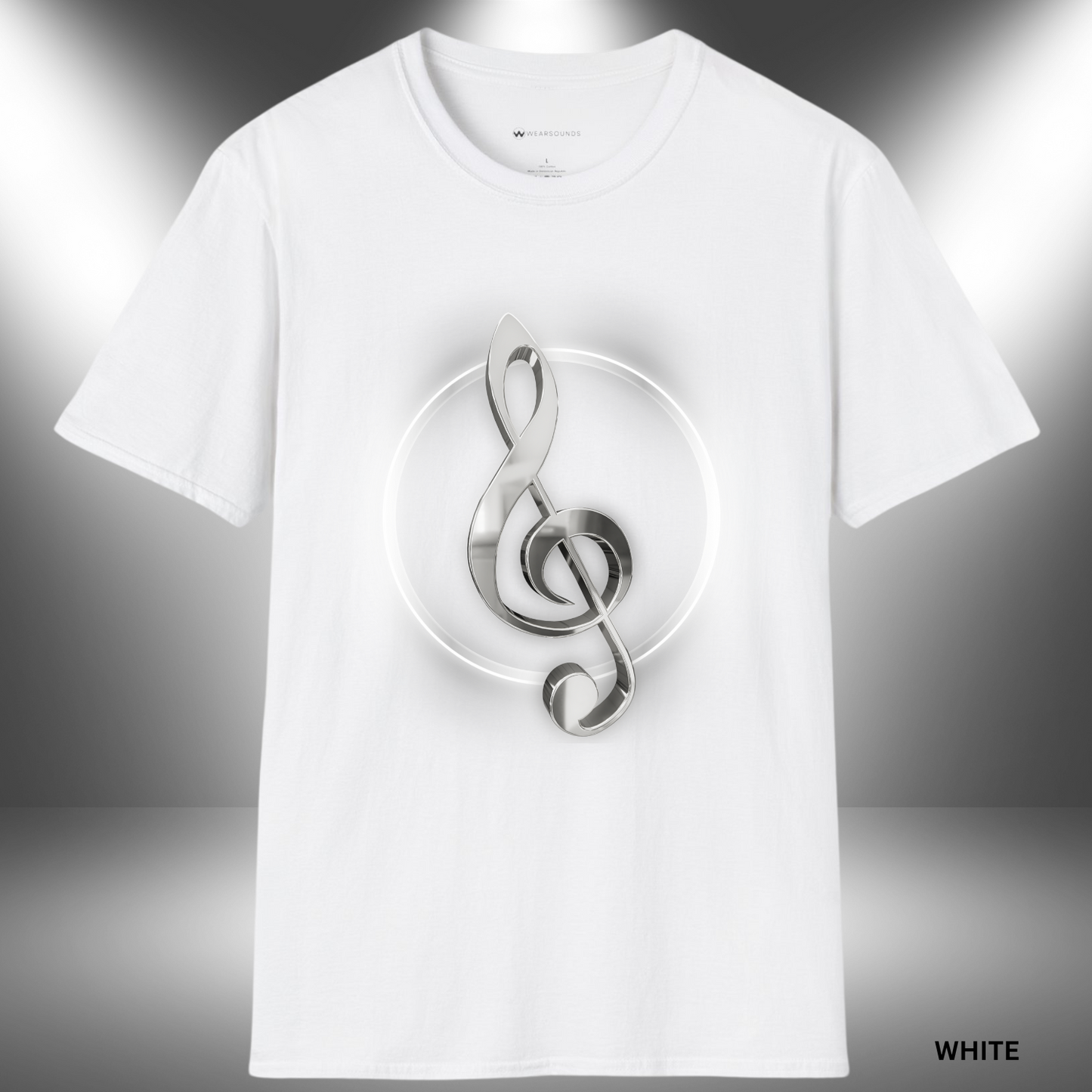 TREBLE CLEF SHADOW | T-SHIRT - 7 colors - 9 sizes