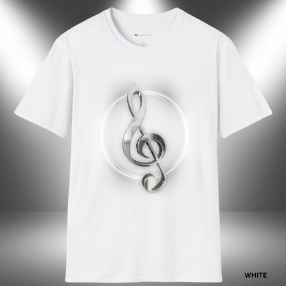 TREBLE CLEF SHADOW | T-SHIRT - 7 colors - 9 sizes