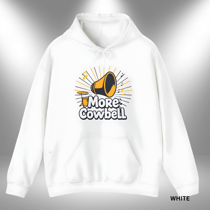 More Cowbell Hoodie – Funny Music Lover Pullover