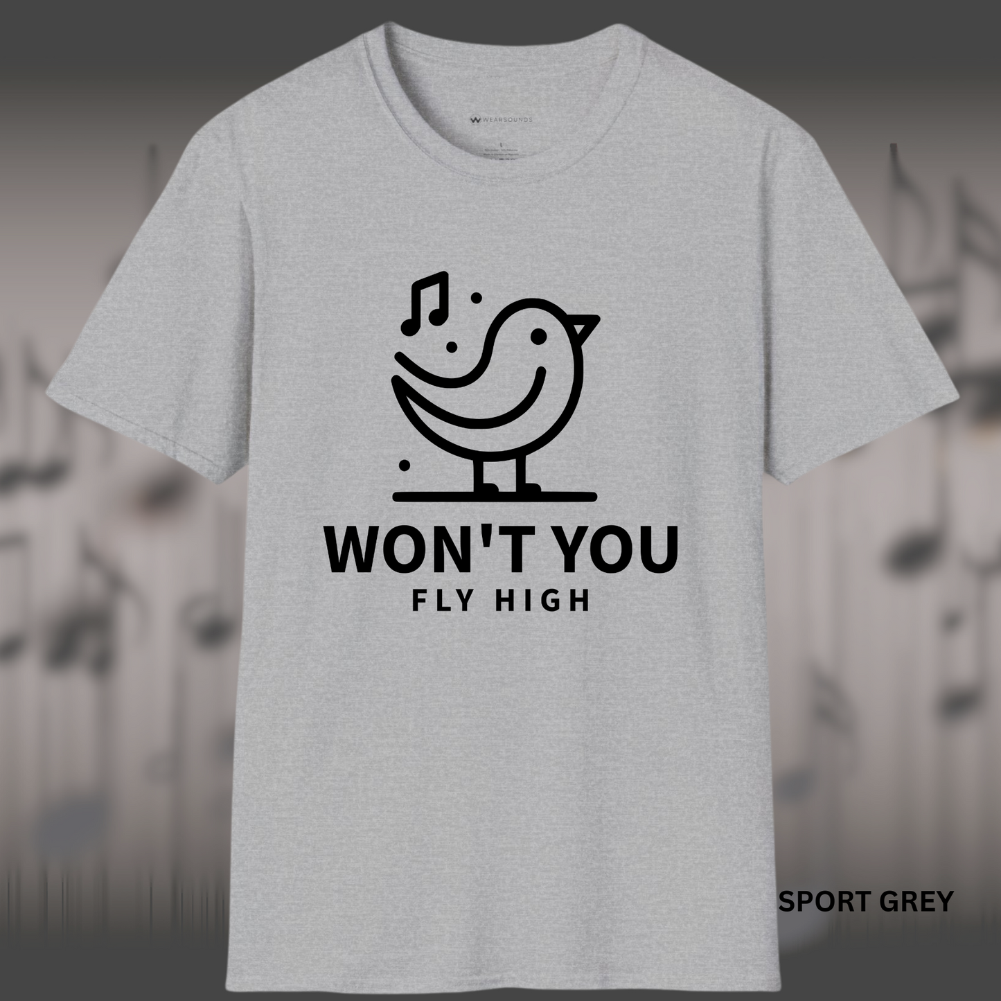 WON'T YOU FLY HIGH        | T-SHIRT - 7 colors - 9 sizes